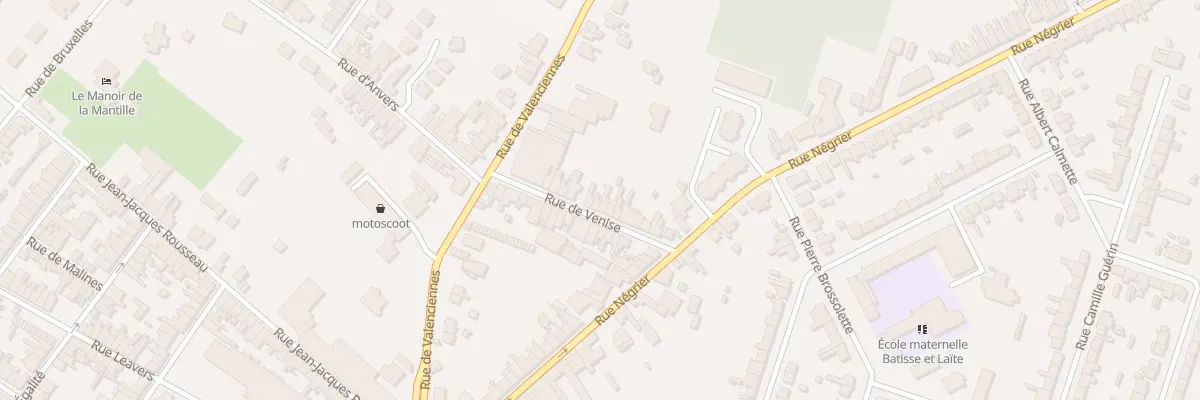 Plan du 16 Rue de Venise à Caudry