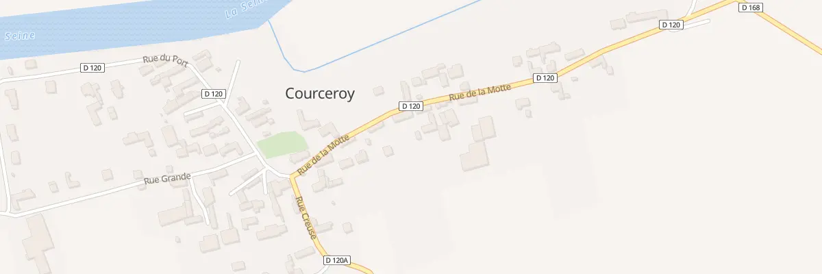 Plan du 14 Rue de la Motte à Courceroy