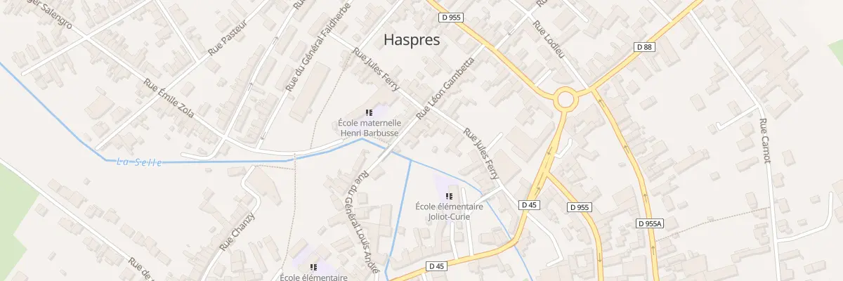 Plan du 13 Rue Léon Gambetta à Haspres