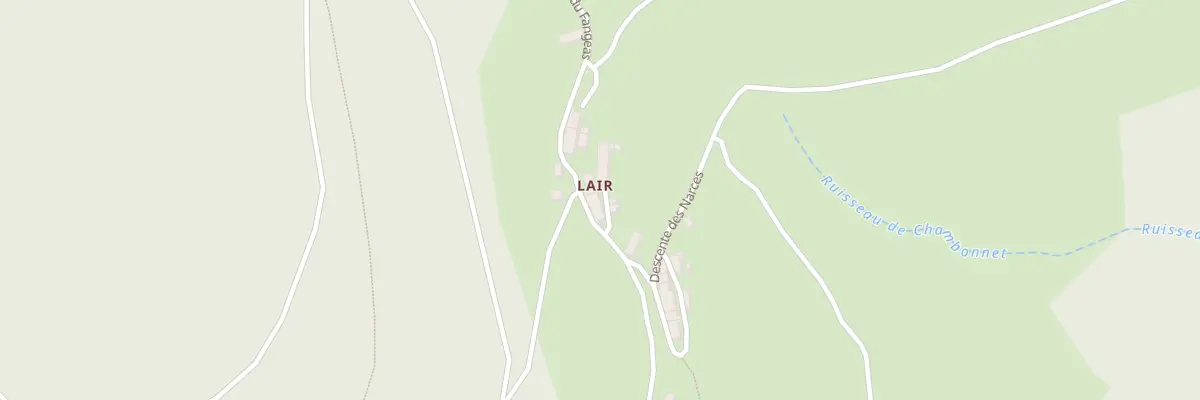 Plan du 5030 Lair à Auvers