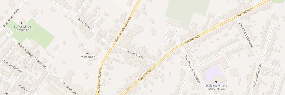 Plan du 14 Rue de Venise à Caudry