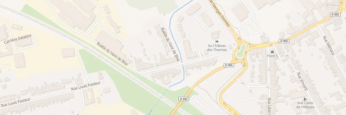 Plan du 68 Rue du 2 Septembre 1944 à Saint-Amand-les-Eaux