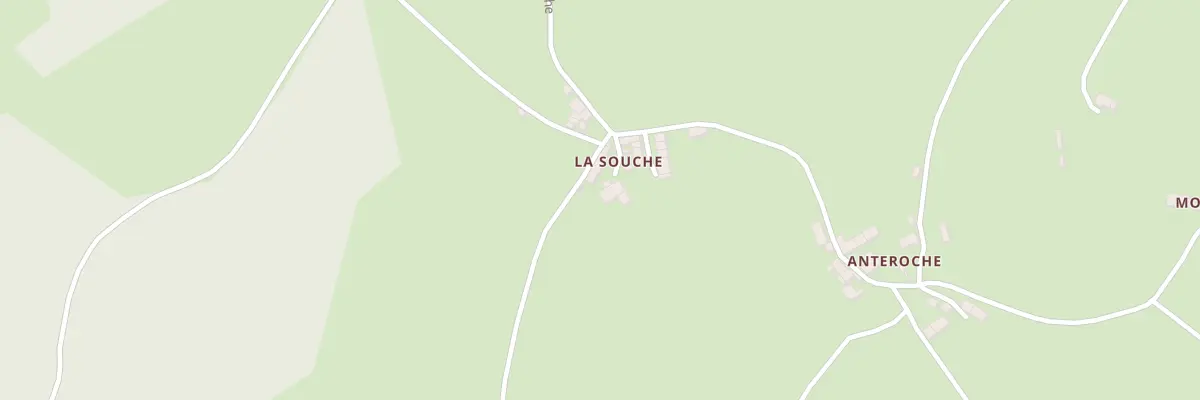 Plan du 5191 La Souche au Vernet-Chaméane