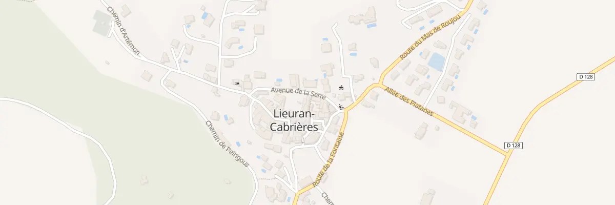 Plan du 5063 Av de la Serre à Lieuran-Cabrières