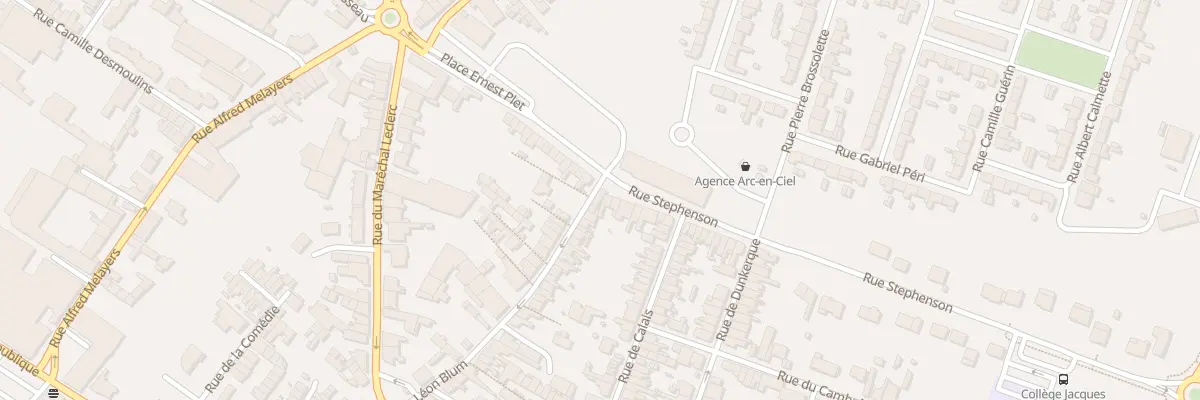 Plan du 64 Rue Léon Blum à Caudry
