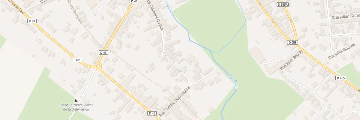 Plan du 31 Rue Clément Godart à Haspres