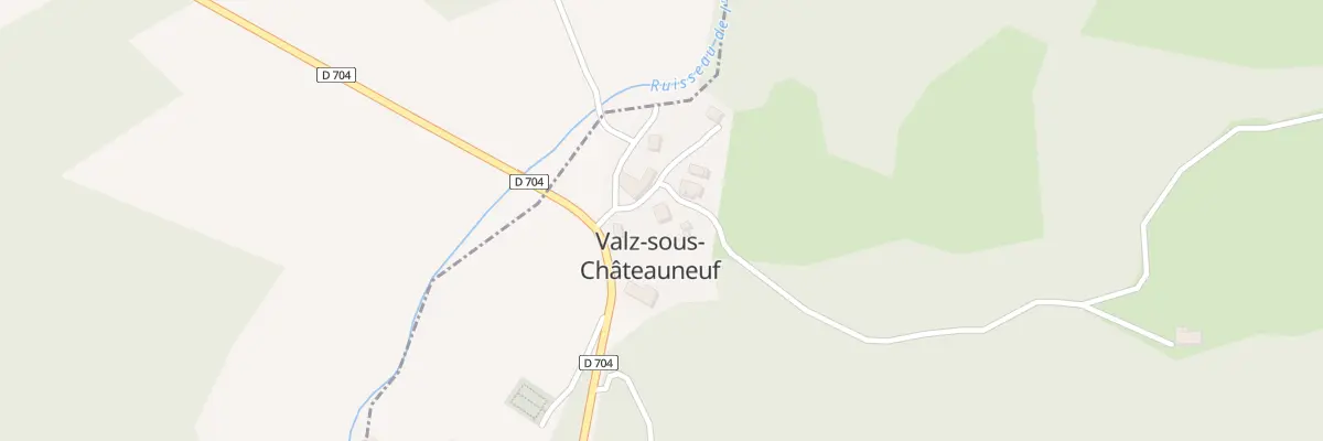Plan du 5002A Valz à Valz-sous-Châteauneuf