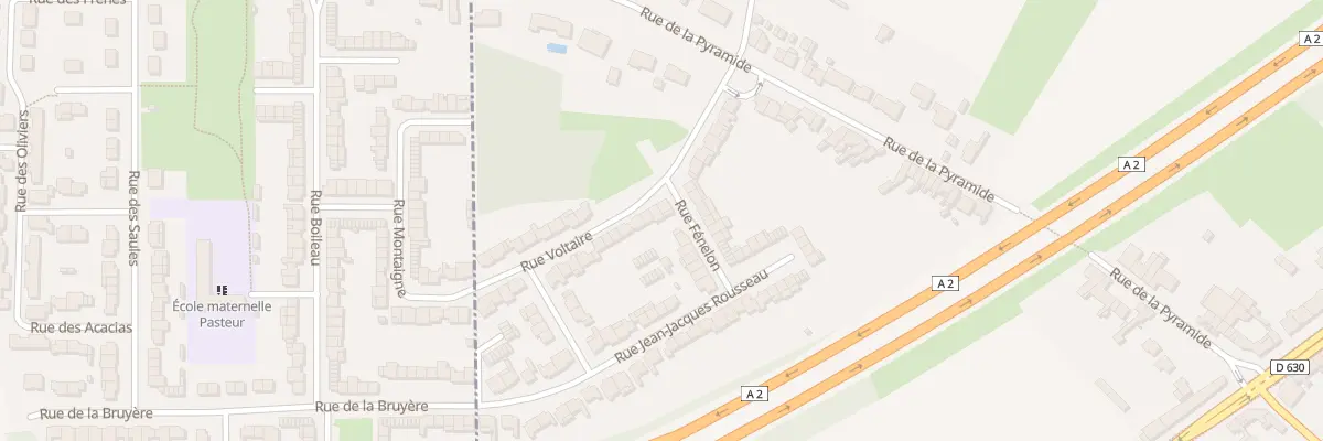 Plan du 16 Rue Voltaire à Haulchin