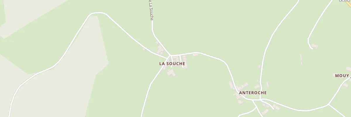 Plan du 5189 La Souche au Vernet-Chaméane