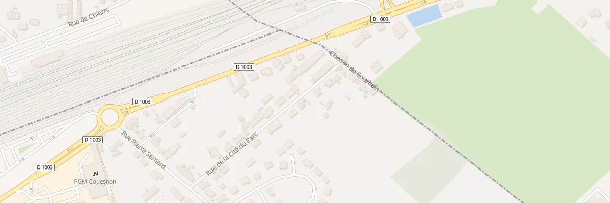 Plan du 8 Rue de la Cité du Parc à Étampes-sur-Marne
