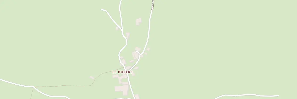 Plan du 5100 Le Buffre à Hures-la-Parade