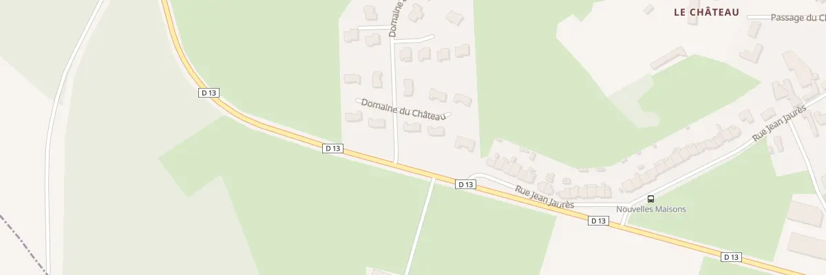 Plan du 9 Domaine du Chateau à Bellaing