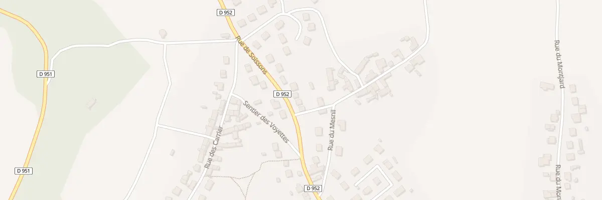 Plan du 22 Rue de Soissons à Acy