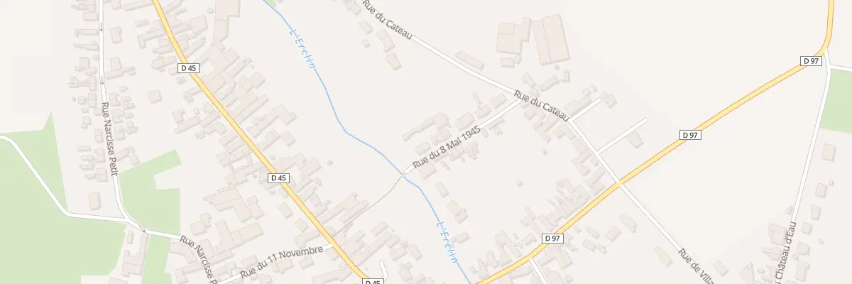 Plan du 16 Rue du Huit Mai à Saint-Aubert