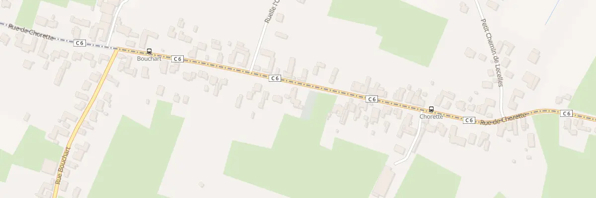 Plan du 589 Rue de Chorette à Lecelles