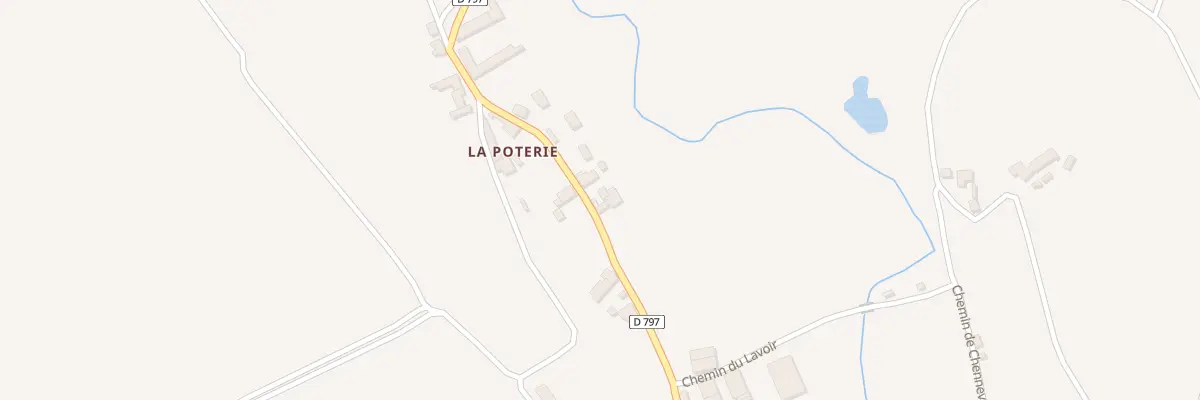 Plan du 6 Rue du Moulin de la Poterie à Coincy