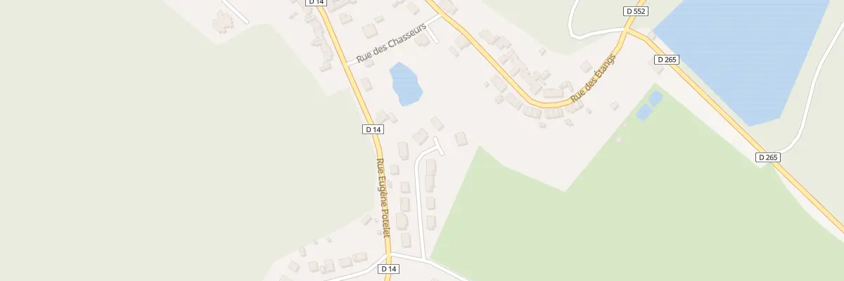 Plan du 14 Lot Etang Marion à Prémontré