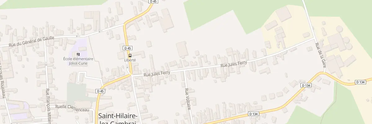 Plan du 17 Rue Jules Ferry à Saint-Hilaire-lez-Cambrai