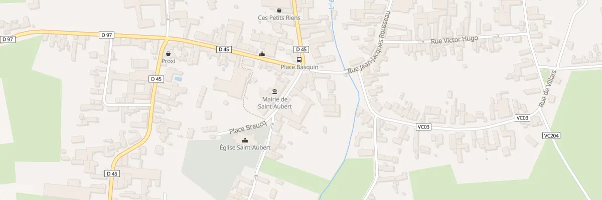 Plan du 7 Rue de l’Eglise à Saint-Aubert