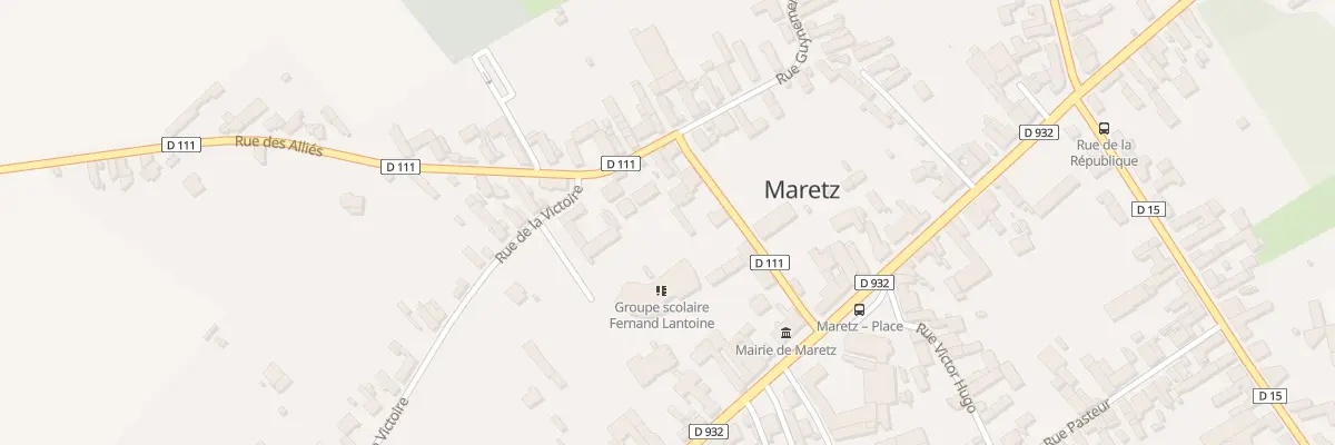 Plan du 4 Rue Guynemer à Maretz
