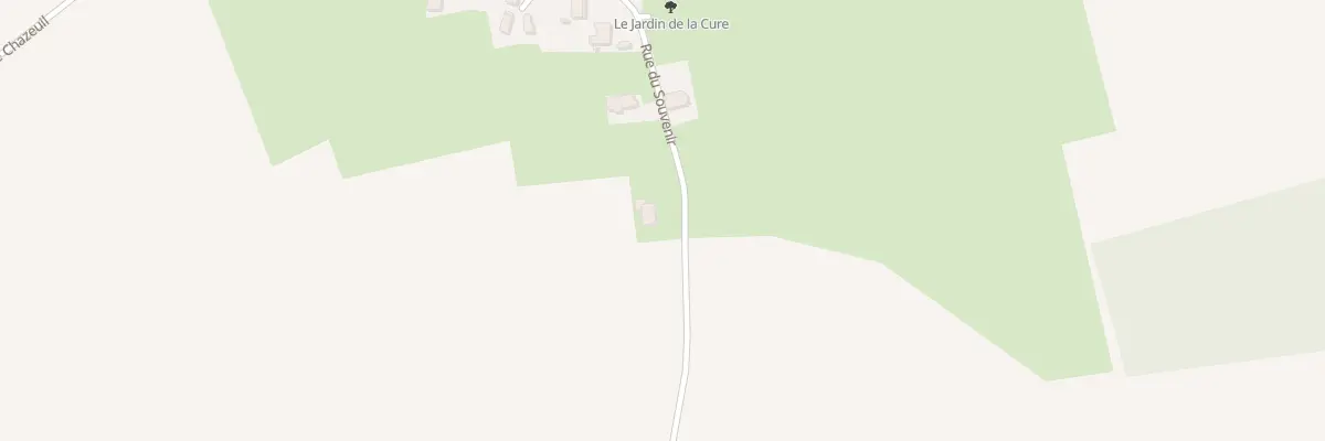 Plan du 9 Rue du Souvenir à Authiou
