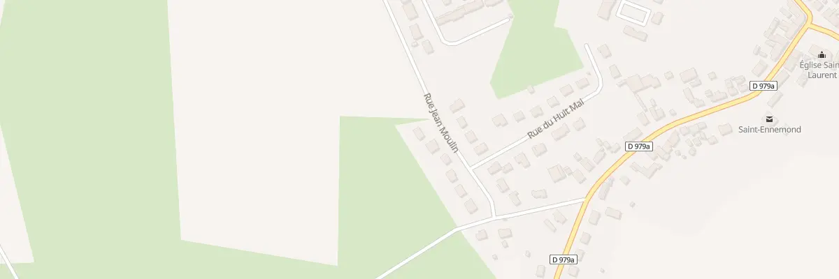 Plan du 15 Rue Jean Moulin à Saint-Ennemond