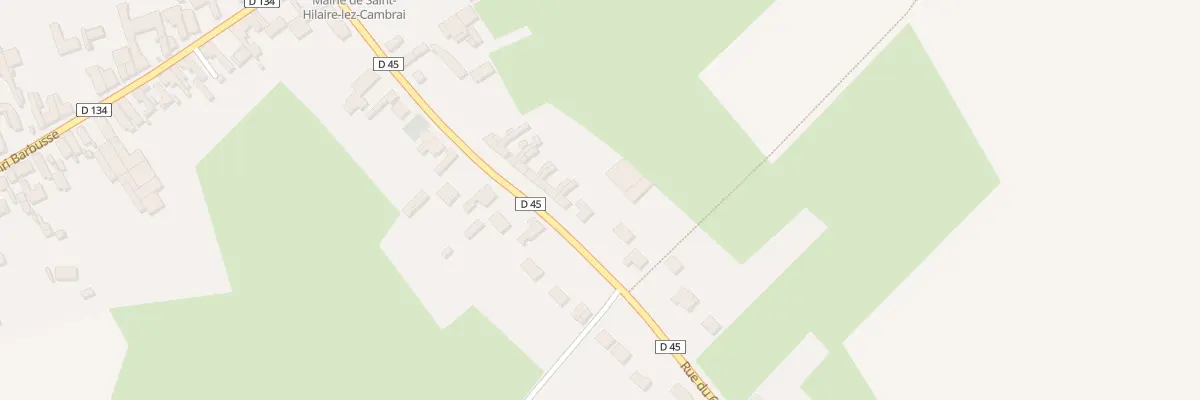 Plan du 25 Rue du 6eme Cuirassiers à Saint-Hilaire-lez-Cambrai