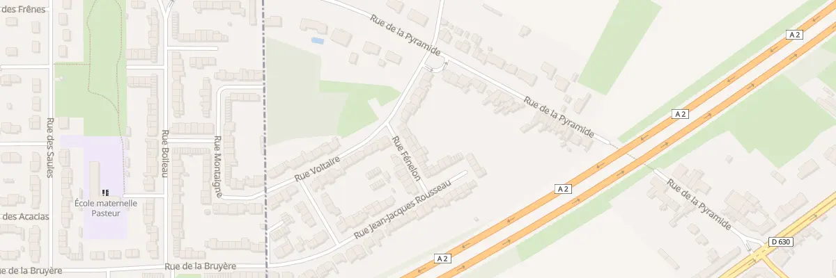 Plan du 6 Rue Fenelon à Haulchin