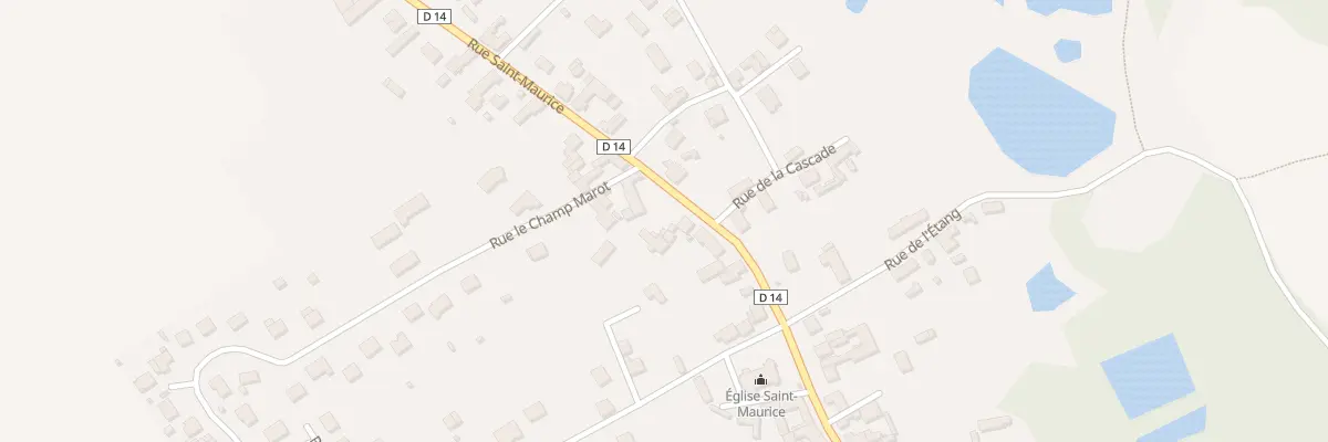 Plan du 34 Rue St Maurice à Brancourt-en-Laonnois