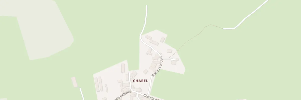 Plan du 9 Rue du Couderc à Égliseneuve-des-Liards