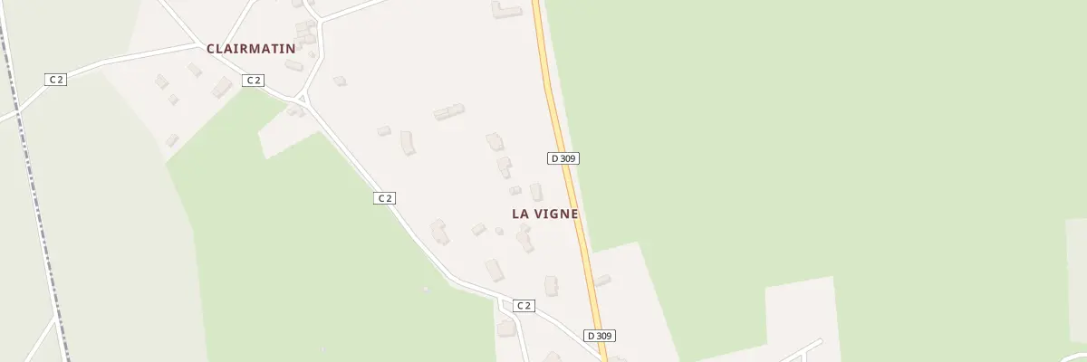Plan du 39 Rue des Cadoules Rd 309 à Bort-l’Étang
