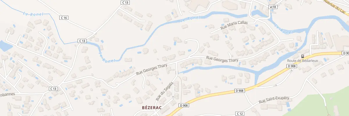 Plan du 36 Rue Georges Thary à Clermont-l’Hérault