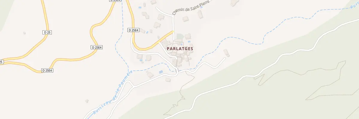 Plan du 1 Pl de la Paumelle à Saint-Pierre-de-la-Fage