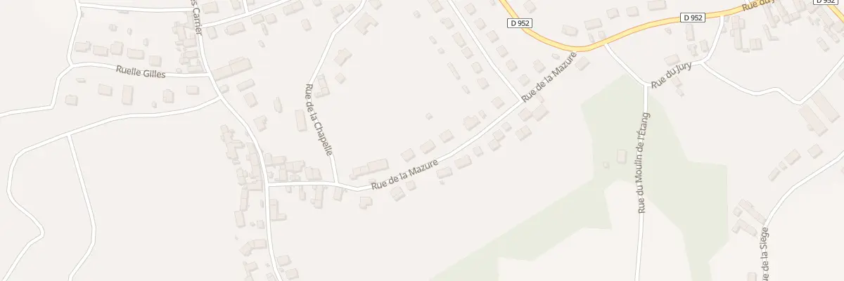 Plan du 15 Rue de la Mazure à Acy