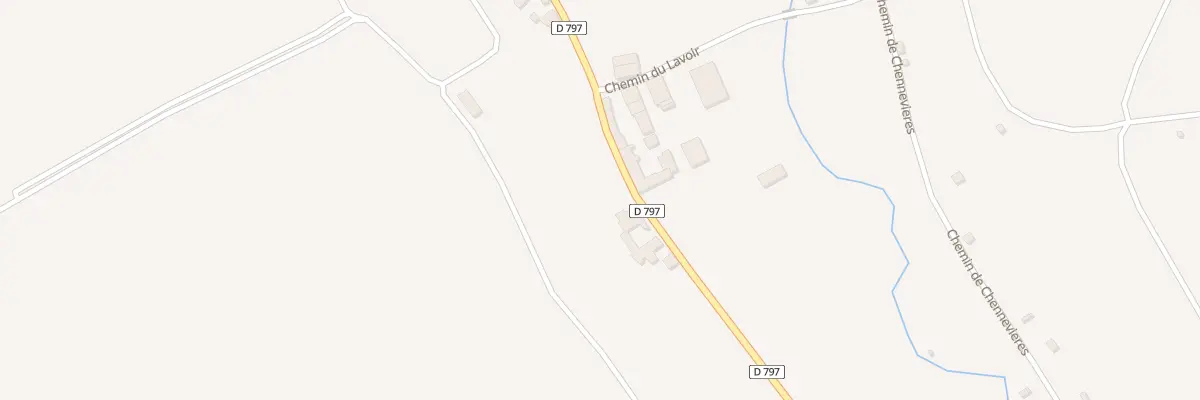 Plan du 1B Rue du Moulin de la Poterie à Coincy