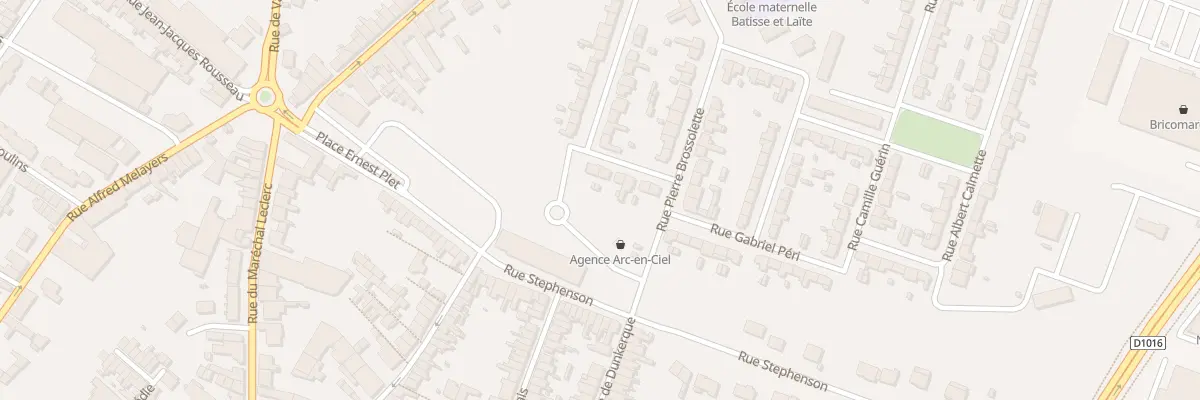 Plan du 9 Rue Albert Camus à Caudry