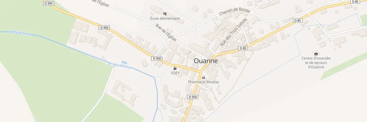 Plan du 4 Rue de Toucy à Ouanne