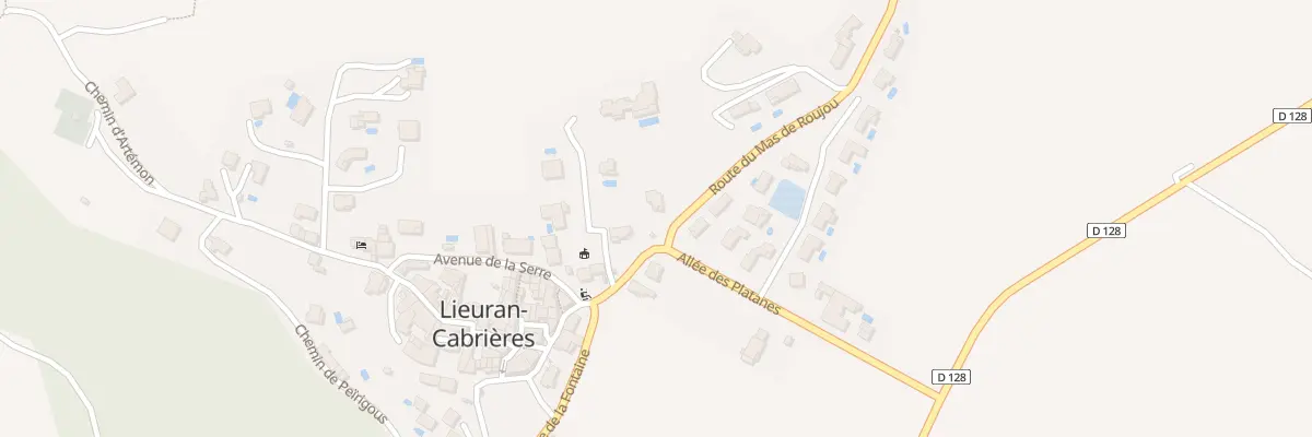 Plan du 4 Rue de l’École Publique à Lieuran-Cabrières