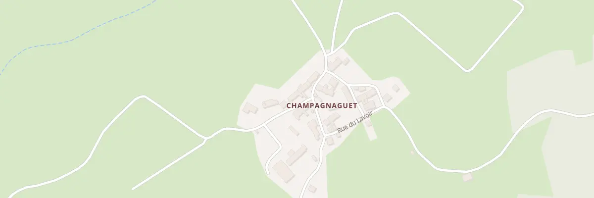Plan du 2 Rue du Plaud à Champagnat-le-Jeune