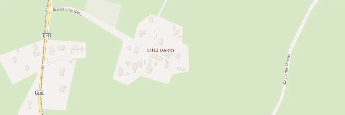 Plan du 5314 Chez Barry à Crevant-Laveine