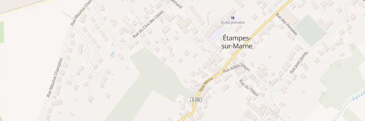 Plan du 6 Imp des Mésanges à Étampes-sur-Marne
