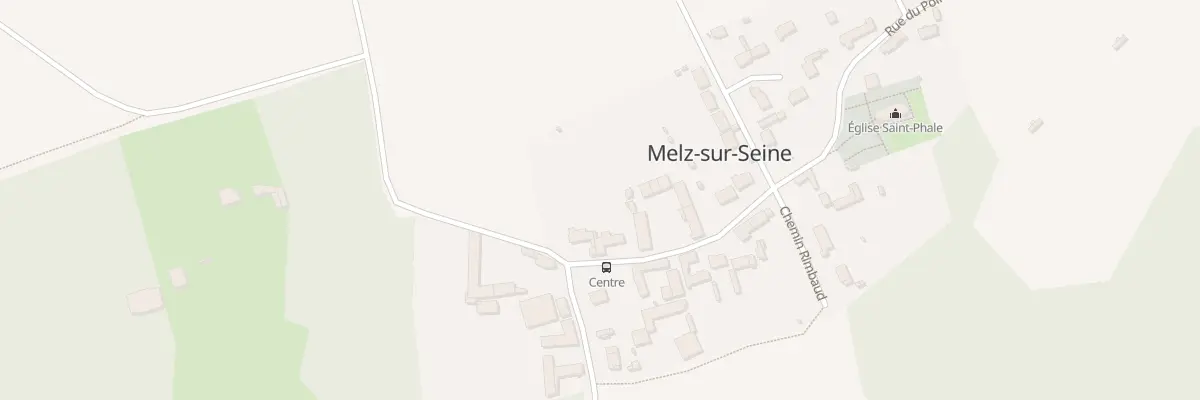 Plan du 3 Rue du Point du Jour à Melz-sur-Seine