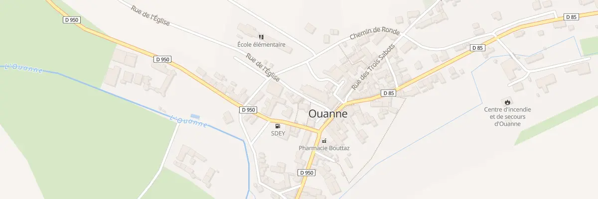Plan du 2 Rle du Presbytère à Ouanne