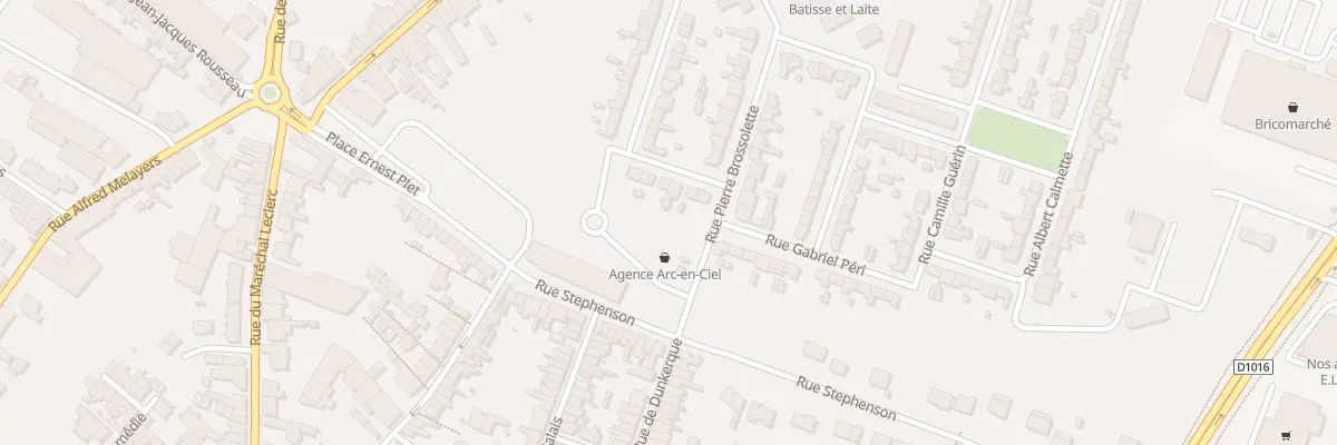 Plan du 5 Rue Albert Camus à Caudry