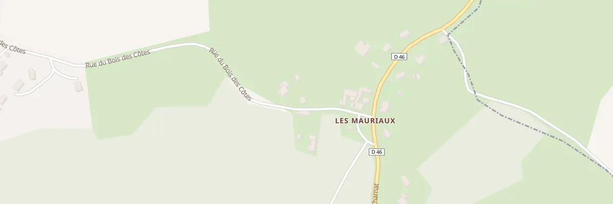 Plan du 3 Rue du Bois des Cotes à Vinzelles