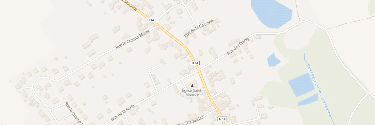 Plan du 24 Rue St Maurice à Brancourt-en-Laonnois