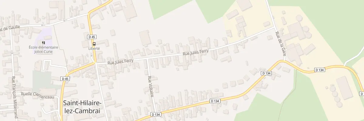 Plan du 30 Rue Jules Ferry à Saint-Hilaire-lez-Cambrai