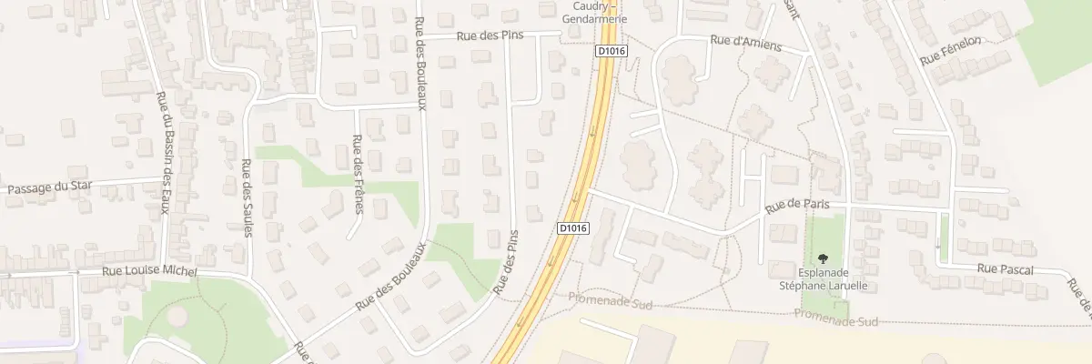 Plan du 19 Rue des Pins à Caudry