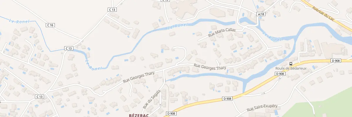 Plan du 34 Rue Georges Thary à Clermont-l’Hérault