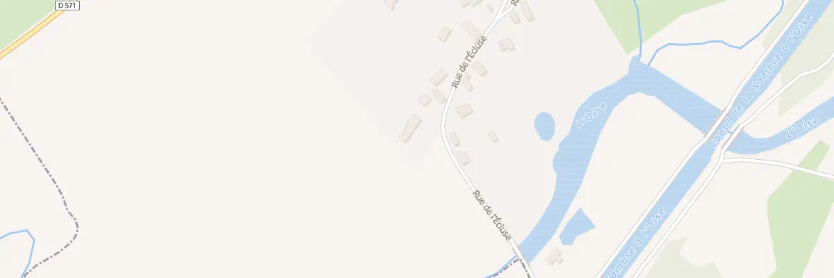 Plan du 24 Rue de l’Ecluse à Châtillon-sur-Oise
